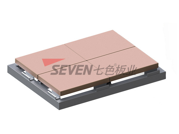 Densely assembled aluminum veneer