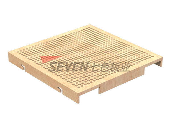 Punched aluminum veneer