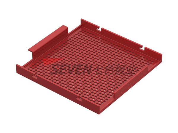 Punched aluminum veneer