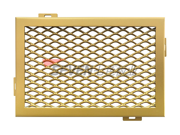 Brushed aluminum veneer