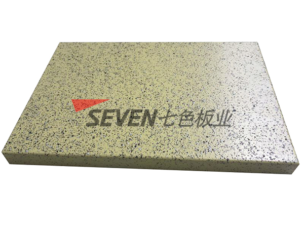 Real stone painted aluminum veneer